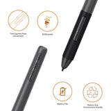 11.6" IPS Drawing Tablet with  8 Shortcut Keys & Battery-Free Style Pen - electronicshypermarket