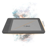 11.6" IPS Drawing Tablet with  8 Shortcut Keys & Battery-Free Style Pen - electronicshypermarket