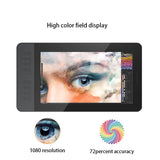 11.6" IPS Drawing Tablet with  8 Shortcut Keys & Battery-Free Style Pen - electronicshypermarket