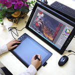 10.1" Graphics Drawing Tablet with USB Pen for creating Digital Art - electronicshypermarket