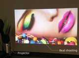 Mini Projector with LED Support and Vertical keystone Correction