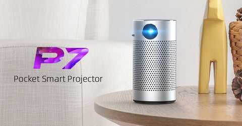 Mini Projector with LED Support and Vertical keystone Correction