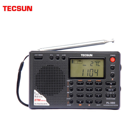 Tecsun PL 380 DSP Digital  Portable Radio FM/LW/SW/MW Word Band - electronicshypermarket