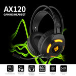 7.1 Channel Stereo, Noise Cancelling,  Headphones, with Mic, Bass, Surround Sound - electronicshypermarket