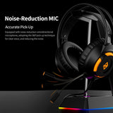 7.1 Channel Stereo, Noise Cancelling,  Headphones, with Mic, Bass, Surround Sound - electronicshypermarket