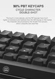 KEMOVE SnowFox 61 Key Mini Mechanical Keyboard  60% of standard Keyboard size  Wireless,  Wired, for PC, TABLET, MAC - electronicshypermarket