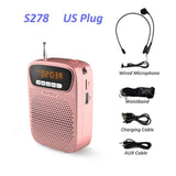 15W Portable  Wired Microphone & Bluetooth speaker with  FM Radio & AUX Audio Recording - electronicshypermarket