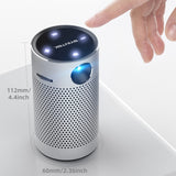 Mini Projector with LED Support and Vertical keystone Correction