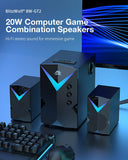 20W Bluetooth Wireless and USB Computer Speakers - electronicshypermarket