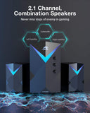 20W Bluetooth Wireless and USB Computer Speakers - electronicshypermarket