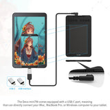 7 Inch Wireless Drawing Tablet Support for Windows, Mac, Android - electronicshypermarket