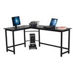 L-Shaped Computer Corner Desk - electronicshypermarket