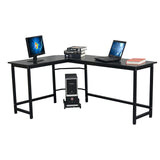 L-Shaped Computer Corner Desk - electronicshypermarket