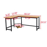 L-Shaped Computer Corner Desk - electronicshypermarket