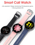 SmartWatch Women/ Men Bluetooth Call, Music, Fitness Track, Water Resistant, Touch Screen Android, IOS - electronicshypermarket