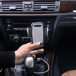 Adjustable Phone & GPS  Holder With Dual USB charging ports Connection Auxiliary Power Outlet - electronicshypermarket