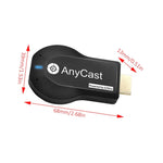 Wireless  2.4Ghz/5Ghz 4K Miracast,  DLNA,  AirPlay, via  HDMI TV Stick  and Wifi Display Receiver for IOS,  Android PC - electronicshypermarket