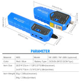 Wire Tracer Telephone Line Finder Network Ethernet Cable Tester with Fault Locator for RJ11/RJ45/Cat 5/Cat 6 Cable/PoE Switch - electronicshypermarket