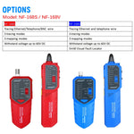 Wire Tracer Telephone Line Finder Network Ethernet Cable Tester with Fault Locator for RJ11/RJ45/Cat 5/Cat 6 Cable/PoE Switch - electronicshypermarket