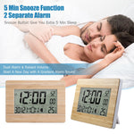 Atomic Multifunctional Clock with Alarm / Calendar / Thermometer - electronicshypermarket