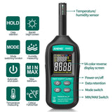 Industrial Handheld Digital Thermometer Hygrometer Industrial for Green House - electronicshypermarket