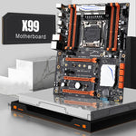 Motherboard Chipset  X99 CPU Socket LGA 2011-V3  support for Intel Xeon E5-2678v3 / 2669v3 / 2649v3 / 2629v3 - electronicshypermarket
