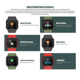 Retro Men/ Women's Smartwatch, Heart Rate,  Blood Pressure,  and 13 Sports Modes - electronicshypermarket