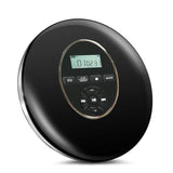 YR-Q50 Round Style Portable CD Player With AUX Cable Support TF Card - electronicshypermarket