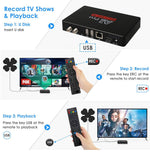 Android ATSC Digital Converter Box Smart tv box iptv set-top box WIFI media 1080P 4K Wifi Ultra HD Media Player Live TV Receiver - electronicshypermarket