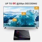 H96 Max Quad Core H616 6K HD Android 10.0 Double WIFI Wireless TV Set-top Box With Digital Display - electronicshypermarket