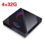 H96 Max Quad Core H616 6K HD Android 10.0 Double WIFI Wireless TV Set-top Box With Digital Display - electronicshypermarket