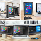Portable Laptop Monitor Bracket  IPS 1920x1080/4K/11.3in with Type USB-C/ HDMI FHD Display 13-17in Laptop