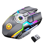 A5 Wireless Gaming Mouse Rechargeable 1600 DPI  with  7 Buttons and LED Backlight - electronicshypermarket