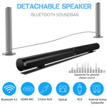 50W HiFi Detachable Wireless Sound Bar with 3D Stereo Subwoofer