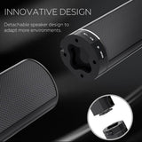 50W HiFi Detachable Wireless Sound Bar with 3D Stereo Subwoofer