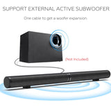 50W HiFi Detachable Wireless Sound Bar with 3D Stereo Subwoofer