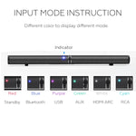 50W HiFi Detachable Wireless Sound Bar with 3D Stereo Subwoofer