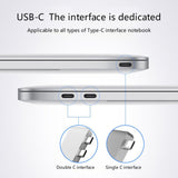 7 in 2 USB 3.1-C Hub with HDMI, Thunderbolt 3 USB-C Ports USB 3.0, TF SD, PD, for computers. - electronicshypermarket