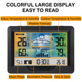 Wireless  Indoor/Outdoor  Weather Station with Temperature/Humidity & Barometric Pressure