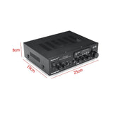 2000W Amplifier  With Bluetooth USB SD AMP FM DVD AUX and Remote Control