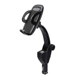 Adjustable Phone & GPS  Holder With Dual USB charging ports Connection Auxiliary Power Outlet - electronicshypermarket