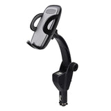 Adjustable Phone & GPS  Holder With Dual USB charging ports Connection Auxiliary Power Outlet - electronicshypermarket