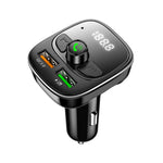 Dual USB  Car Charger with Quick Charge 3.0/FM Transmitter//Bluetooth 5.0 & MP3 Player