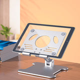 Foldable Aluminum Alloy Riser Bracket  for phones, tablets , laptop, Netbook, and 2 in 1 laptops within 12.9 inches - electronicshypermarket