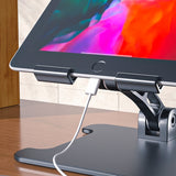 Foldable Aluminum Alloy Riser Bracket  for phones, tablets , laptop, Netbook, and 2 in 1 laptops within 12.9 inches - electronicshypermarket