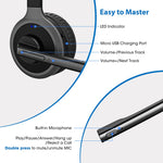 MPOW BH231 M5 Pro Bluetooth 5.0 Wireless Headset With Noise-Suppressing Mic