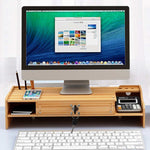 Home/Office Monitor Laptop Riser Table with  Desktop Storage Rack Organizer - electronicshypermarket
