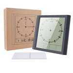 Modern Analog alarm clock with  Calendar/Temp/Humidity - electronicshypermarket