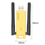 1200Mbps USB Dual Band 2.4Ghz 5.8Ghz WiFi Ethernet Adapte