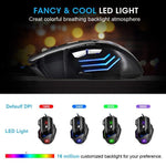 Ergonomic 7 Button Wired Gaming Mouse With Backlight